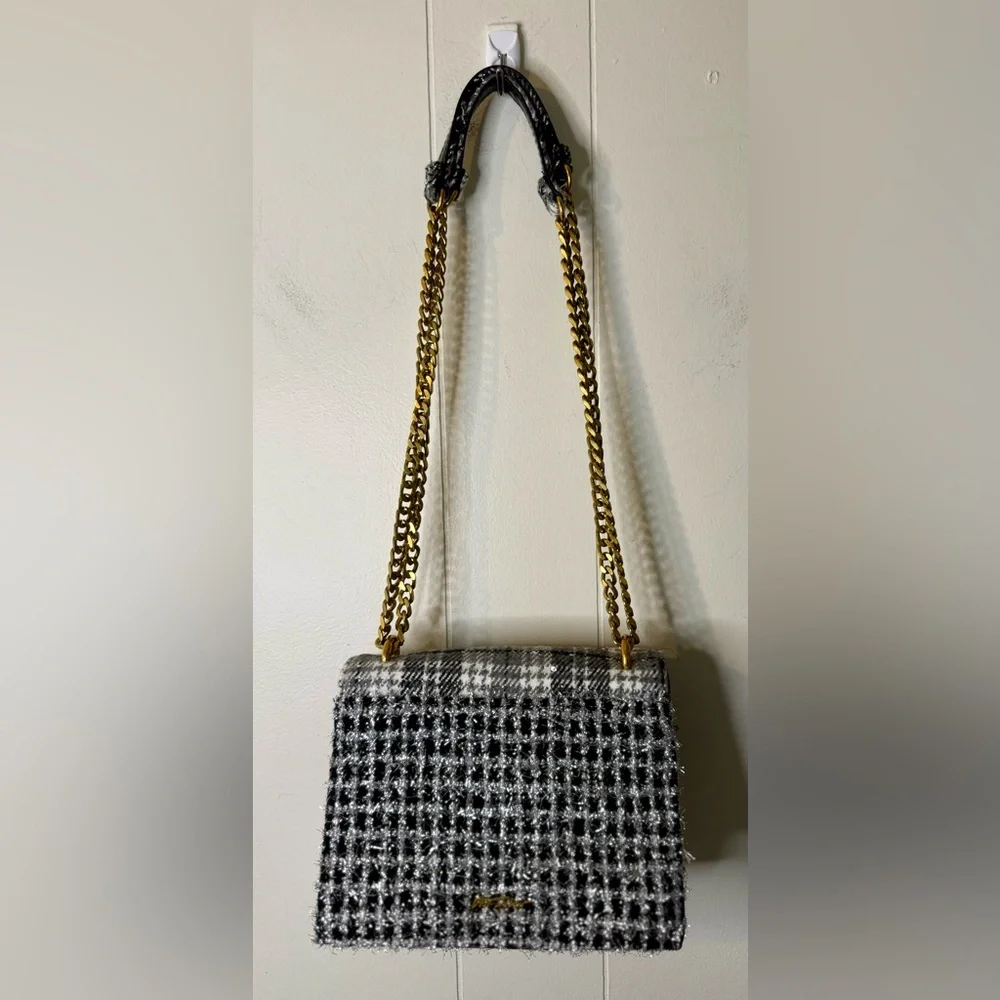 Betsey Johnson NWT Women's Mad About Plaid Convertible Bag - Picture 13 of 13